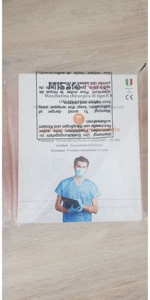 80 Stück medizinische OP Maske 3-lagig Atemschutzmasken NEU Bild 8