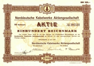 20 Historische Wertpapiere Dt. Reich Aktien 1906-1943 Bild 10