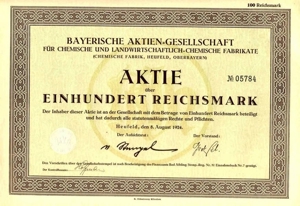 20 Historische Wertpapiere Dt. Reich Aktien 1906-1943 Bild 5