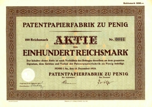 20 Historische Wertpapiere Dt. Reich Aktien 1906-1943 Bild 15