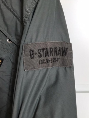 G-Star RAW Jacke Gr. M Recolite Laundry Overshirt 1 L/S grau-grün Bild 4