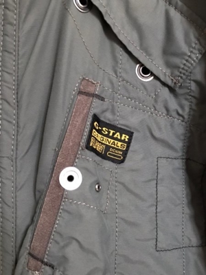 G-Star RAW Jacke Gr. M Recolite Laundry Overshirt 1 L/S grau-grün Bild 6