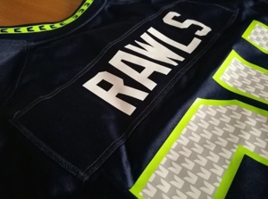 Seattle Seahawks Nike NFL Trikot XL Thomas Rawls 34 RB On field Bild 3