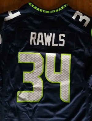 Seattle Seahawks Nike NFL Trikot XL Thomas Rawls 34 RB On field Bild 5
