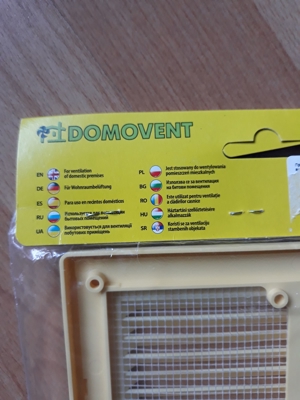 Lüftungsgitter 18x25 mmDurchlassgitter Insektenschutz Kunststoffgitter mit Netz Gelb 2 Stück Bild 4