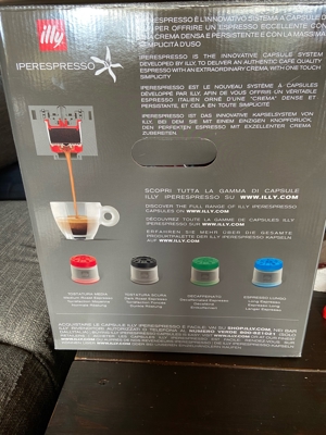 Espressomaschine Illy X 7.1 NEU rot Bild 6
