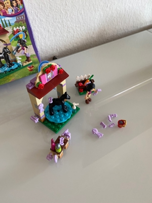 LEGO Friends Waschhäuschen für Emmas Fohlen 41123 Bild 2