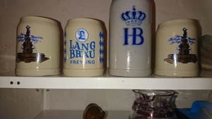 4 Bier Krüge