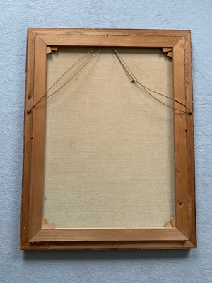 Ölgemälde - Dreimast/Frachtsegelschiff Bild 3