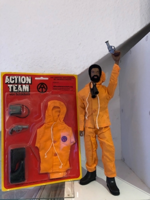 ACTION TEAM   MAN SAMMLUNGSAUFLÖSUNG SCHILDKRÖT   PALITOY 1970 80 Bild 10