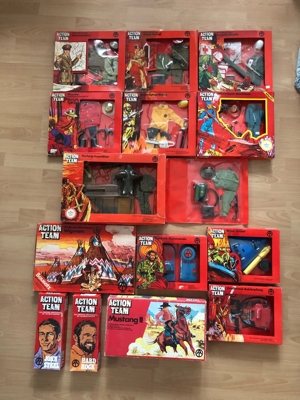 ACTION TEAM   MAN SAMMLUNGSAUFLÖSUNG SCHILDKRÖT   PALITOY 1970 80 Bild 13