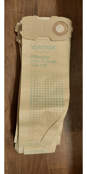 Staubsaugerbeutel geeignet für Vorwerk Kobold 116,117 Bild 1