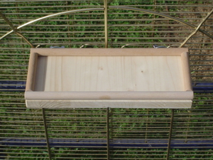 pipano Dach Sitzbrett für Vogelkäfig, Wellensittich, DST12 Bild 3