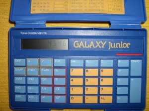 Texas Instruments Galaxy Junior Taschenrechner