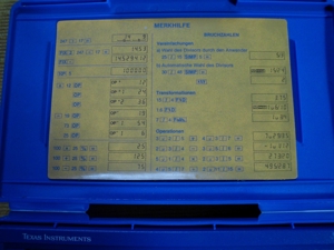 Texas Instruments Galaxy Junior Taschenrechner Bild 5