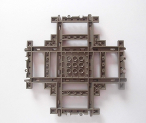 Schienenkreuz ( original Lego, System 9 Volt ) Bild 2