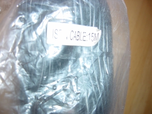 15m ISDN Kabel P8C 4 adrig beschaltet in Schwarz auch für Systemtelefone Neu&OVP Bild 3