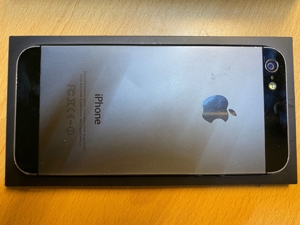 Apple iPhone 5, schwarz, 32 GB, gebraucht, guter Zustand Bild 4