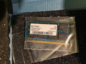 Infineon RAM 1GB DDR 400 CL3, unbenutzt