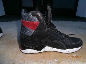 Puma Rebound Sneaker schwarz weiß Größe 42 Prototyp Bild 7