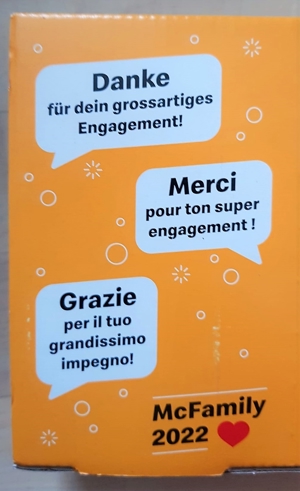 NEU - Mc Donalds - Mc Family - Coca Cola Glas SCHWEIZ - 2022 Bild 3