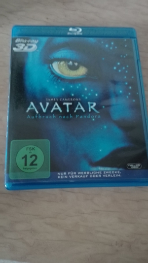 Avatar & Alice im Wunderland Blue-Ray incl. 2 Stück 3D Full HD Brillen zvk. Bild 4