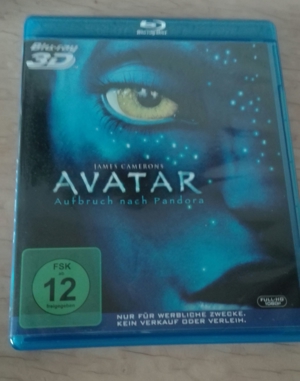 Avatar & Alice im Wunderland Blue-Ray incl. 2 Stück 3D Full HD Brillen zvk. Bild 9