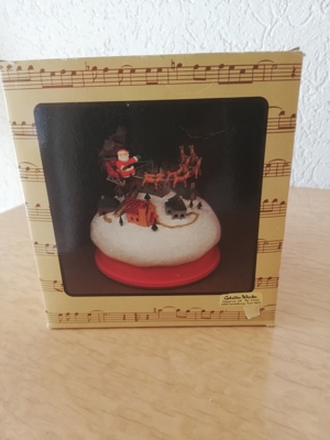 3 wunderschöne Weihnachts-Spieluhren komplett zu verkaufen Bild 9