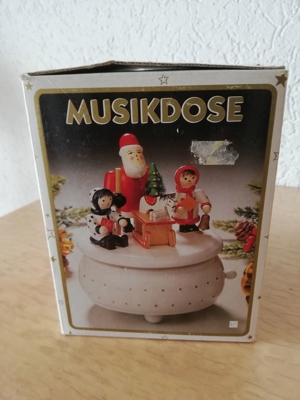 3 wunderschöne Weihnachts-Spieluhren komplett zu verkaufen Bild 4