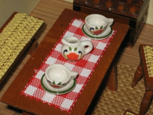 Vero/Rülke Landhausmöbel für Puppenstube-Puppenhaus Bild 6