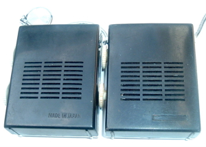 Sharp Micro Radios BP-103 (new + old), 2 Stück Transistorradios Bild 6