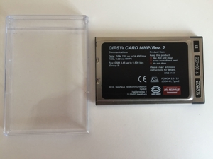 Dr. Neuhaus GIPSY CARD Modem   GSM-Adapter für Notebook Bild 2