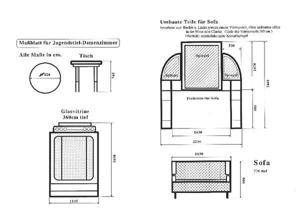 Jugendstil-Damenzimmer aus geschichtsträchtiger Herkunft Bild 5