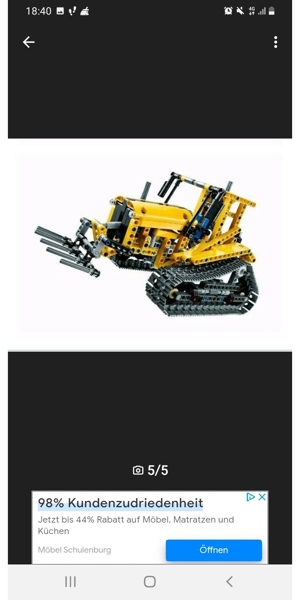 Lego Technik 42006 Raupenbagger 2-in-1 Bild 5