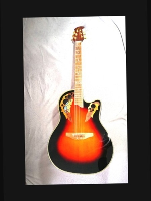 Gitarre Akustikgitarre E-Gitarre Ovation Top Qualität Bild 7