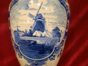 Original Delfter Blumenvase