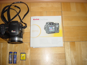 Kodak EASYSHARE Z710 7,1 MP Digitalkamera 4 GB Karte Schwarz Bild 9