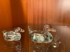 Enten aus Glas - aus der Glasgalerie Malente - mundgeblasen - unbeschädigt Bild 1