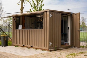 XL-modell Garten Container mit Vordach Perfekt für Verkauf Bild 6