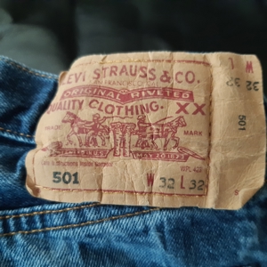 Vintage 501 Jubiläums Levis Jeans Bild 2
