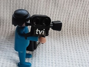 TV-Kameramann * Playmobil * Fernsehteam, tvi * RAR, selten Bild 3