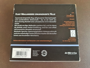 Hörbuch - 4 CDs, Wallander Hunde von Riga. Henning Mankell Bild 3