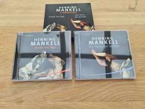 Hörbuch - 4 CDs, Wallander Hunde von Riga. Henning Mankell Bild 1