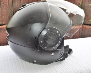 Helm mit ausfahrbarer Sonnenblende Größe S Bild 2