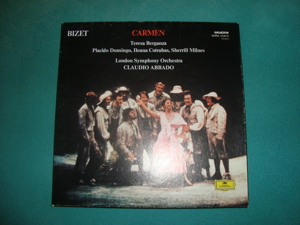 Bizet-carmen;Berganza,Domingo,Cotrubas,Milnes LSO-Abbado Orig78 DGG 3LP-Boxset+E Bild 2