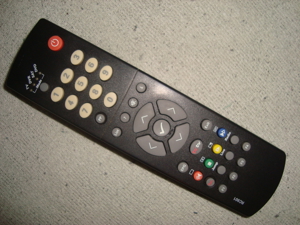 Original schneider fernbedienung rc901 remote control tv dvr sat dvd schwarz Bild 4