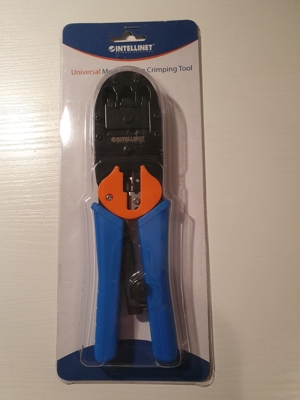 Intellinet Crimping Tool, für RJ45, RJ12 und RJ11 Modularstecker