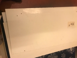 Regalboden Holznachbildung Fertigteil Weiß Bild 6