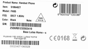 BASE Lutea Home (Huawei F85) Mobilteil DECT mit Ladeschale Bild 3