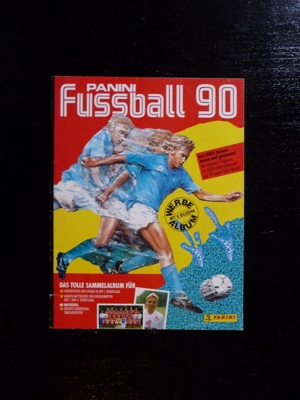 Panini Sammelbilder-Album Fussball 90 Bild 1